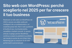 sito web con wordpress