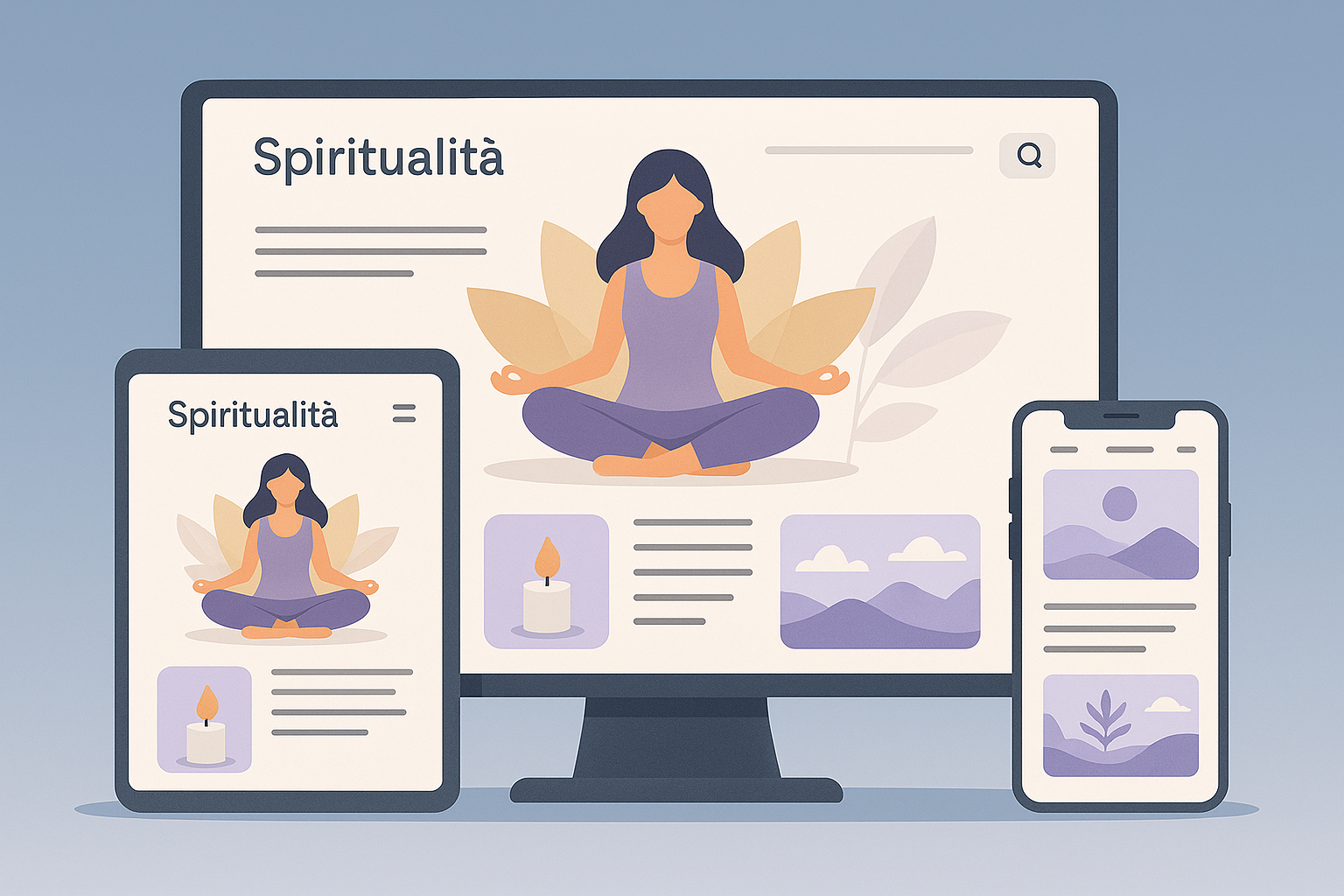 Sito web per spiritualità