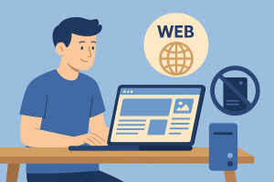sito web senza hosting
