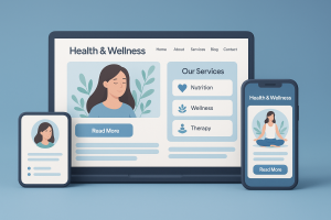 sito web di salute e benessere